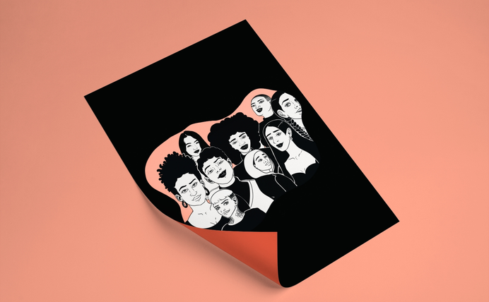 GiftBird website and illustration project