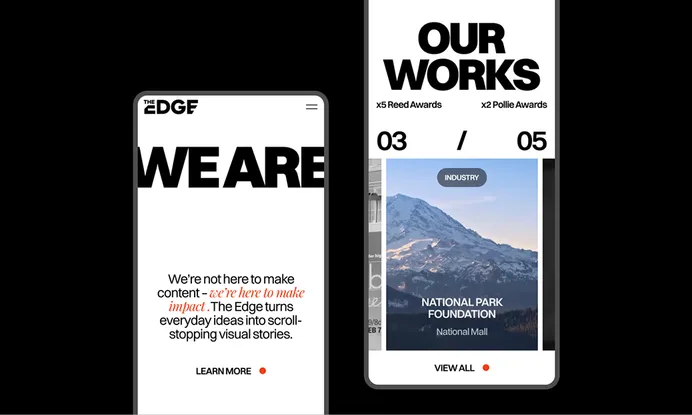 The Edge Creative branding