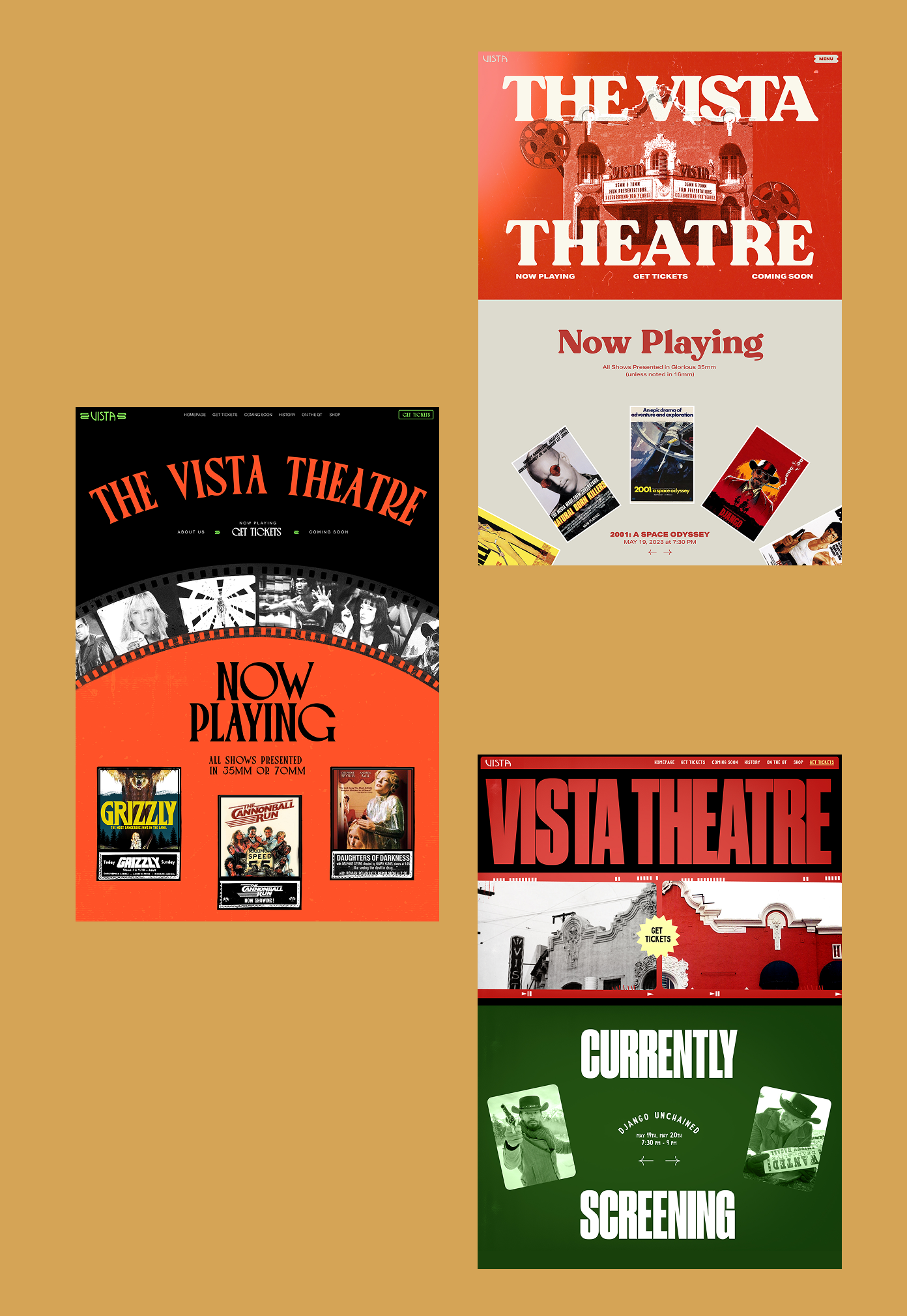 Vista Theater Hollywood digital brand exploration